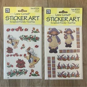 Loew Cornell Sticker Art Scrapbook